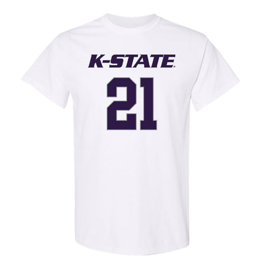 Kansas State - NCAA Men's Basketball : Khamari McGriff - Classic Shersey T-Shirt-0