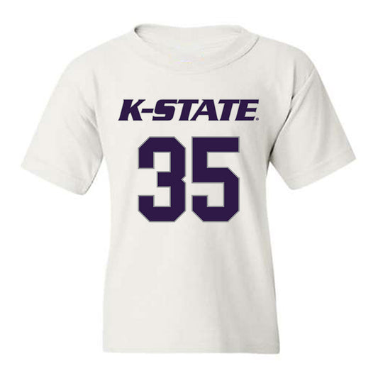 Kansas State - NCAA Men's Basketball : Jeffrey Rock - Classic Shersey Youth T-Shirt-0