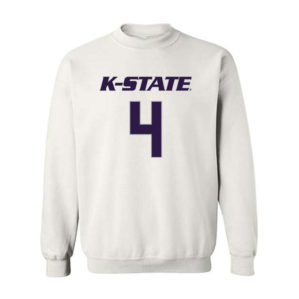 Kansas State - NCAA Men's Basketball : Dez Lindsay - Classic Shersey Crewneck Sweatshirt-0