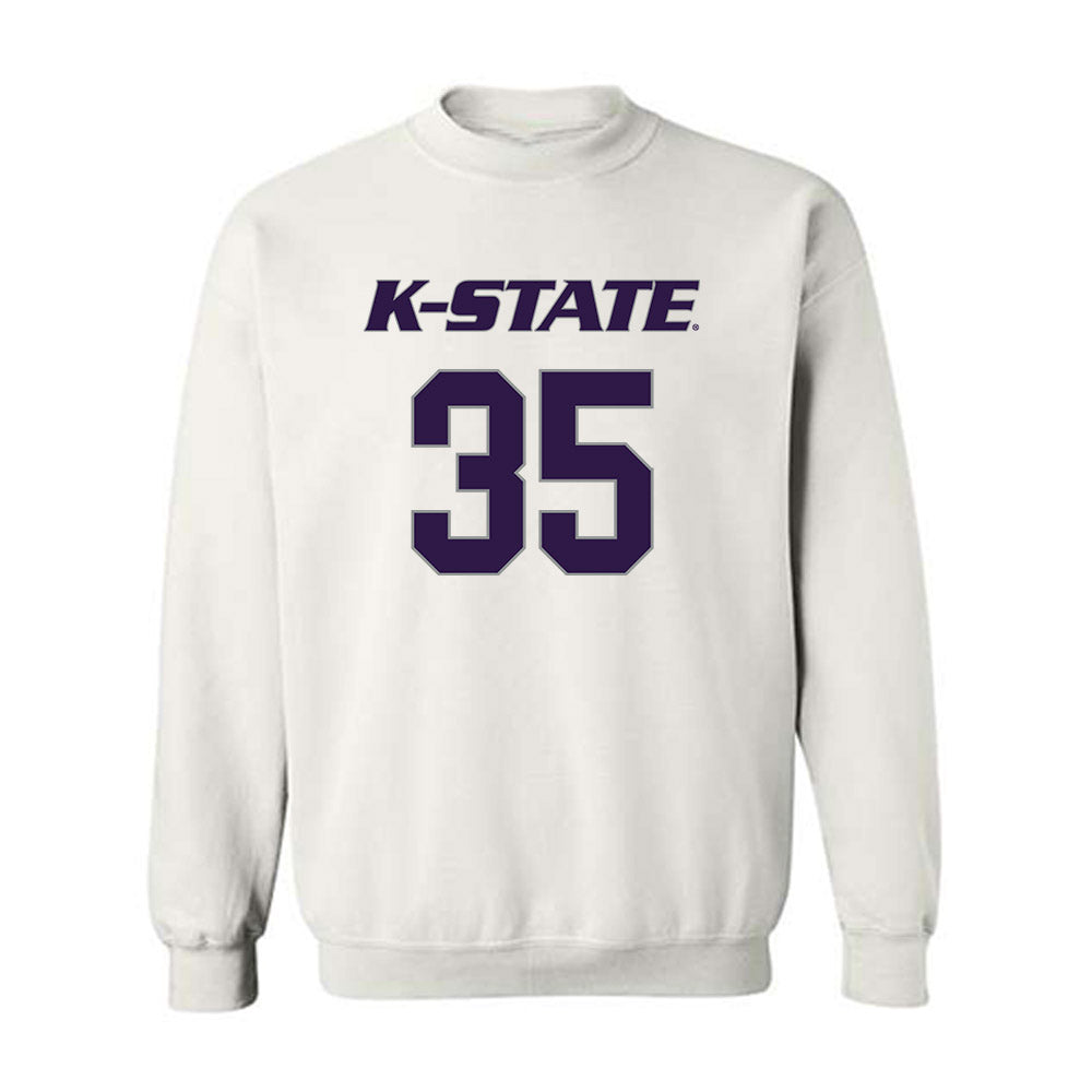Kansas State - NCAA Men's Basketball : Jeffrey Rock - Classic Shersey Crewneck Sweatshirt-0