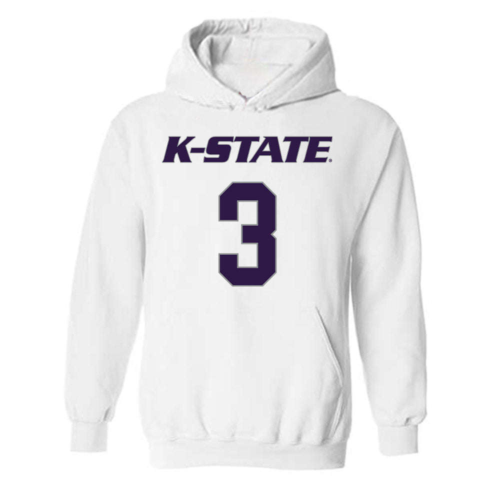 Kansas State - NCAA Women's Basketball : Brandie Harrod - Classic Shersey Hooded Sweatshirt-0