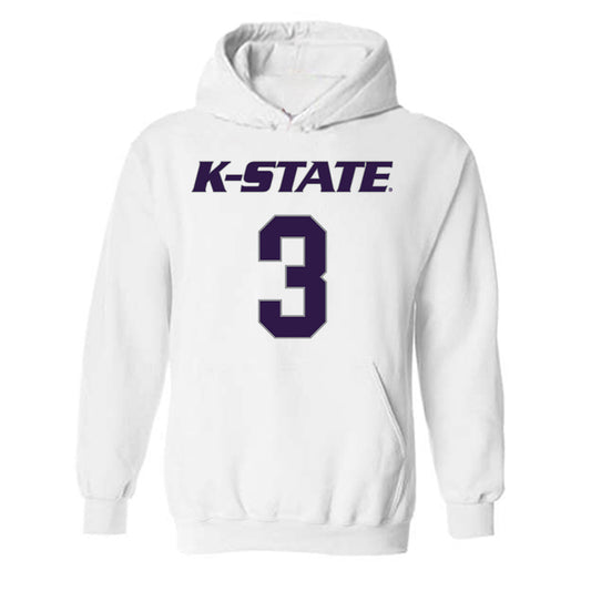 Kansas State - NCAA Women's Basketball : Brandie Harrod - Classic Shersey Hooded Sweatshirt-0