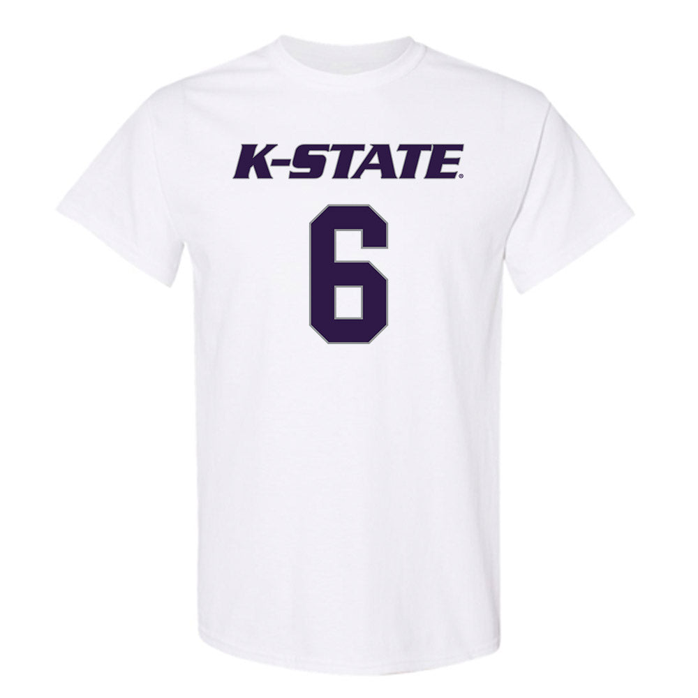 Kansas State - NCAA Men's Basketball : Brock Vice - Classic Shersey T-Shirt-0