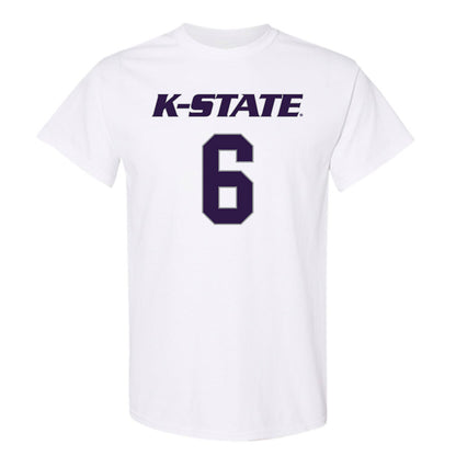 Kansas State - NCAA Men's Basketball : Brock Vice - Classic Shersey T-Shirt-0
