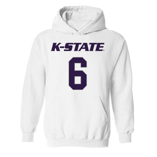 Kansas State - NCAA Men's Basketball : Brock Vice - Classic Shersey Hooded Sweatshirt-0