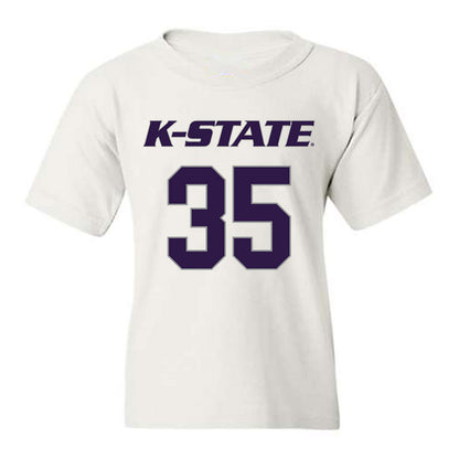 Kansas State - NCAA Men's Basketball : Jeffrey Rock - Classic Shersey Youth T-Shirt-0