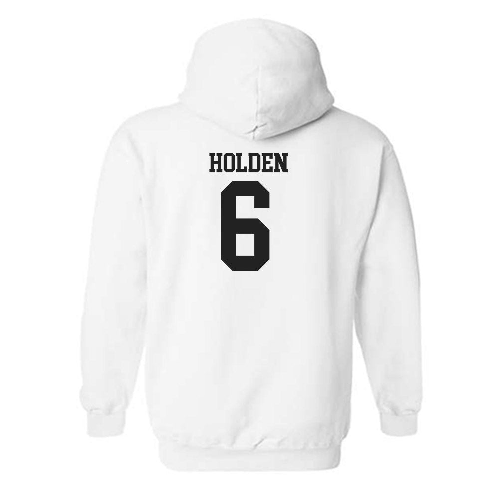 Wake Forest - NCAA Baseball : Will Holden - Classic Shersey Hooded Sweatshirt-1