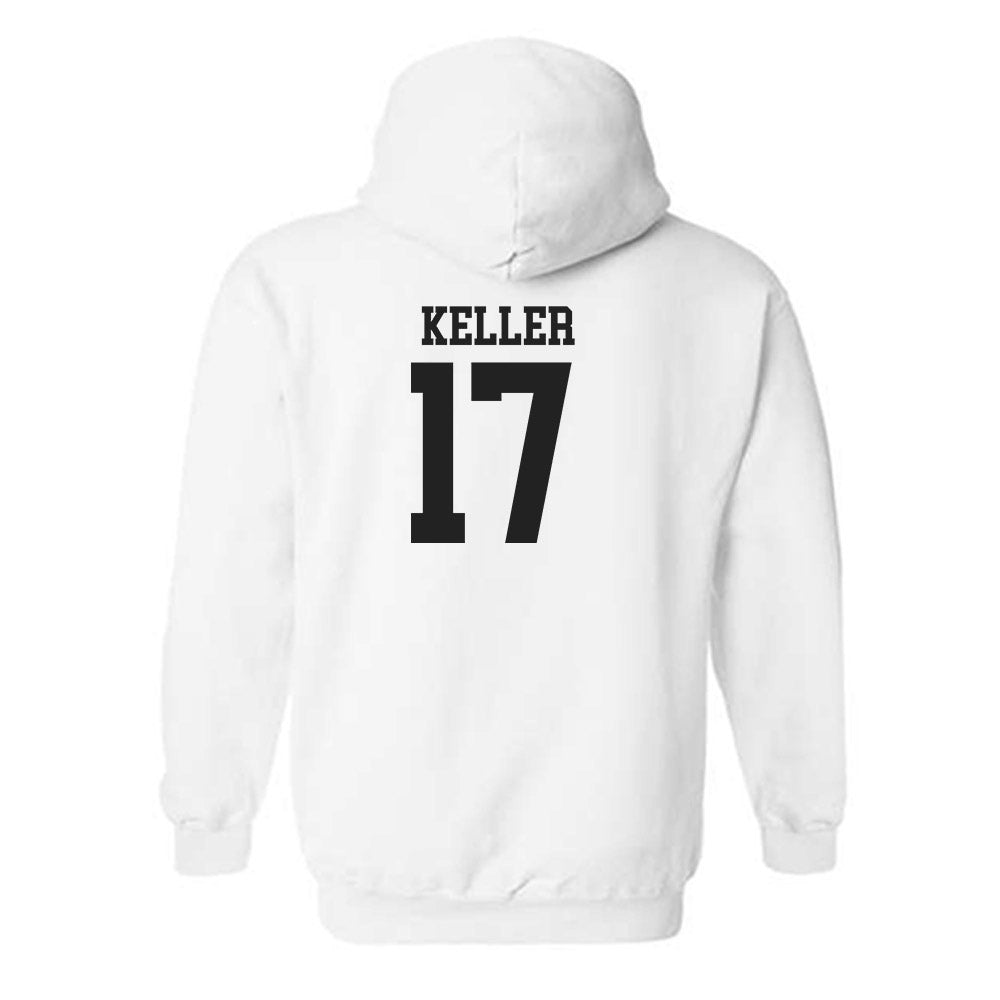 Wake Forest - NCAA Baseball : Ethan Keller - Classic Shersey Hooded Sweatshirt-1