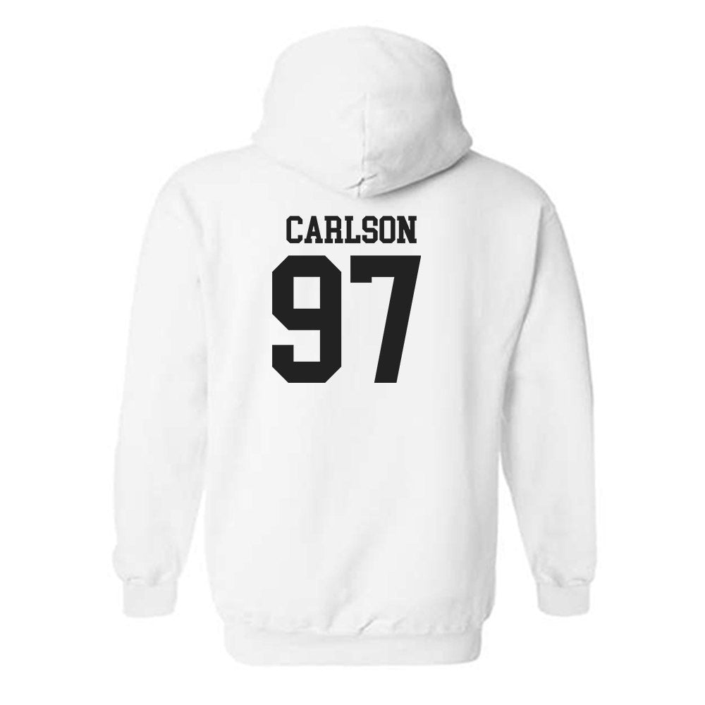 Wake Forest - NCAA Football : Caleb Carlson - Classic Shersey Hooded Sweatshirt-1