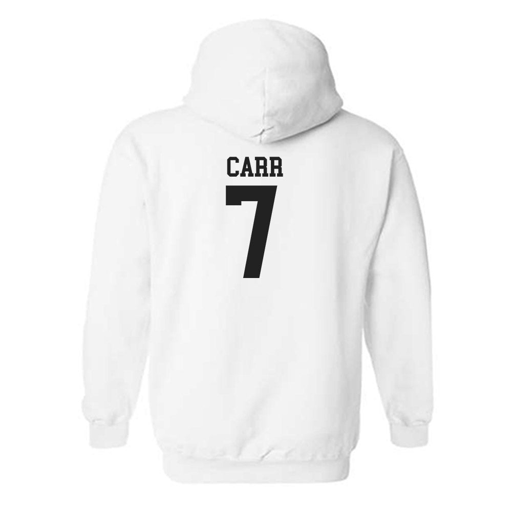 Wake Forest - NCAA Men's Basketball : Isaac Carr - Classic Shersey Hooded Sweatshirt-1
