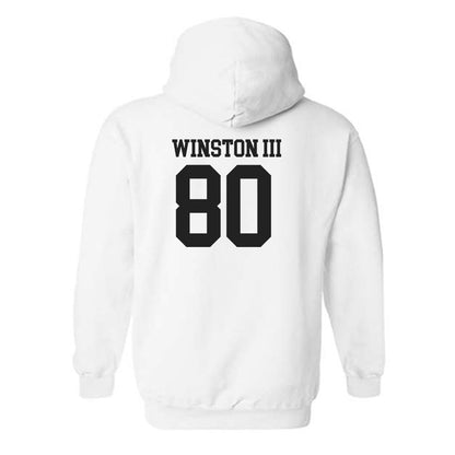 Wake Forest - NCAA Football : Braxton Winston III - Classic Shersey Hooded Sweatshirt-1