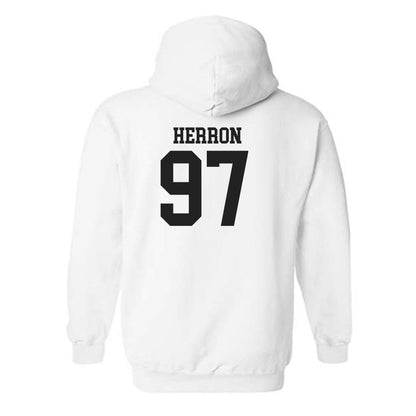 Wake Forest - NCAA Football : Matthew Herron - Classic Shersey Hooded Sweatshirt-1