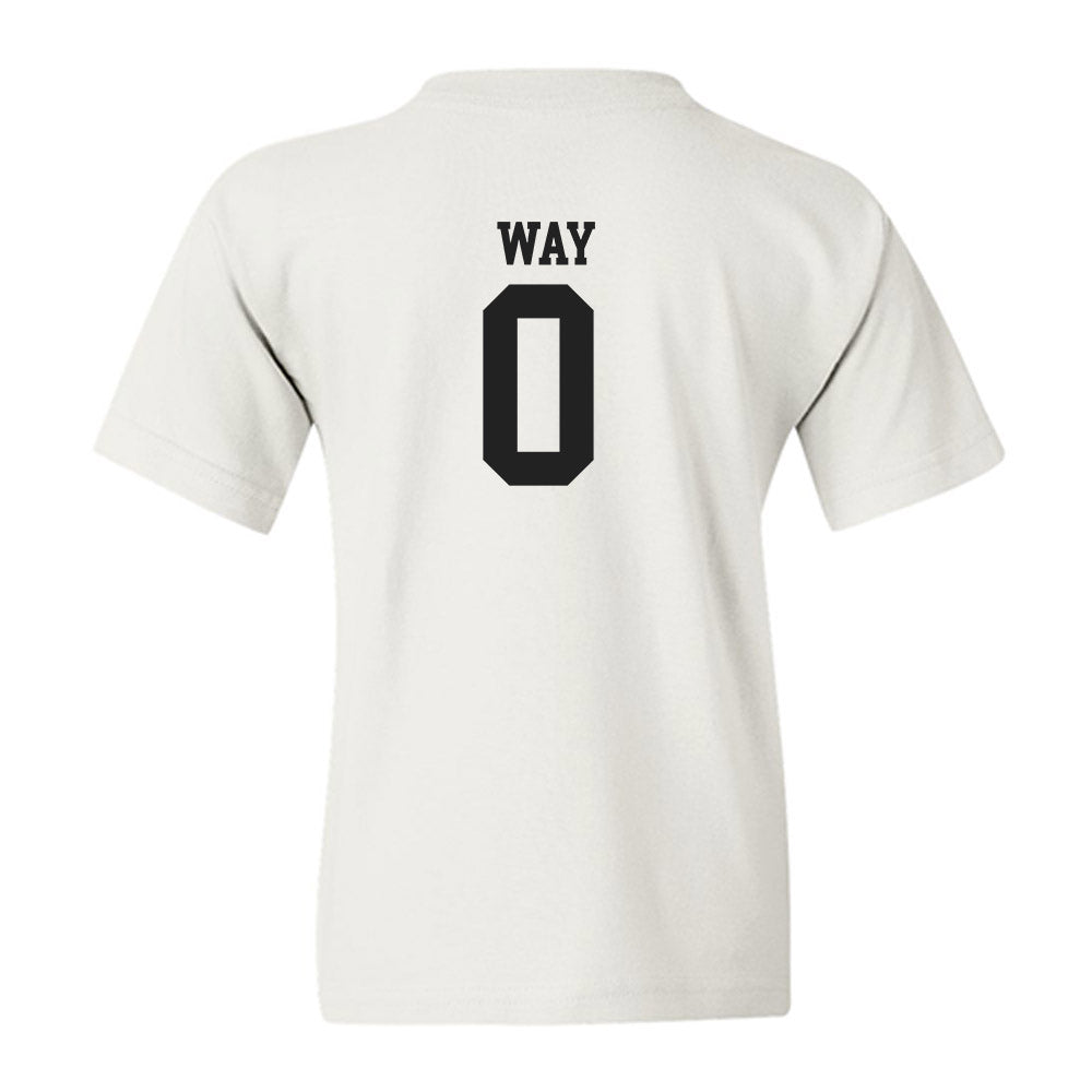 Wake Forest - NCAA Football : Will Way - Classic Shersey Youth T-Shirt-1