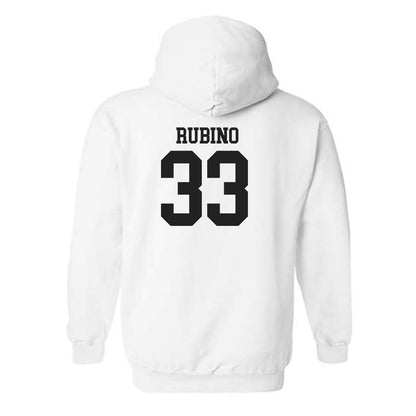 Wake Forest - NCAA Baseball : Nick Rubino - Classic Shersey Hooded Sweatshirt-1