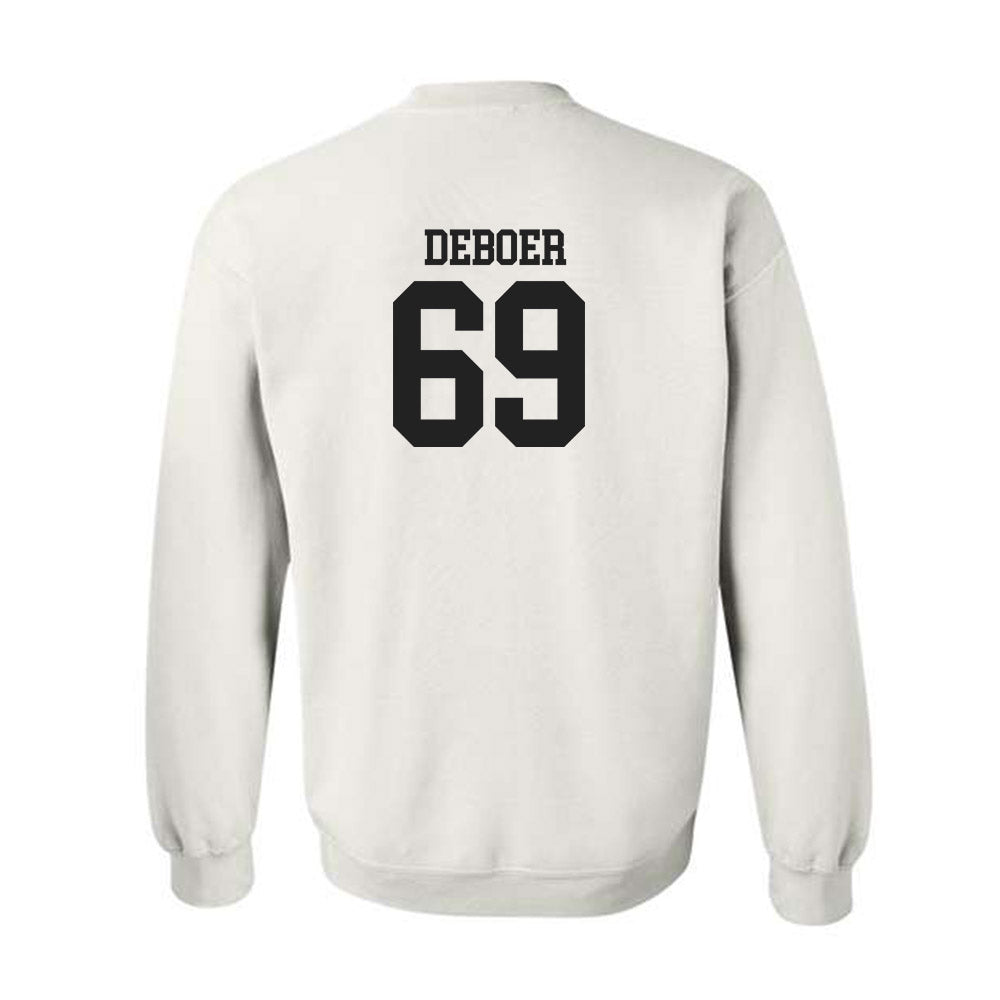 Wake Forest - NCAA Football : Dalton DeBoer - Classic Shersey Crewneck Sweatshirt-1