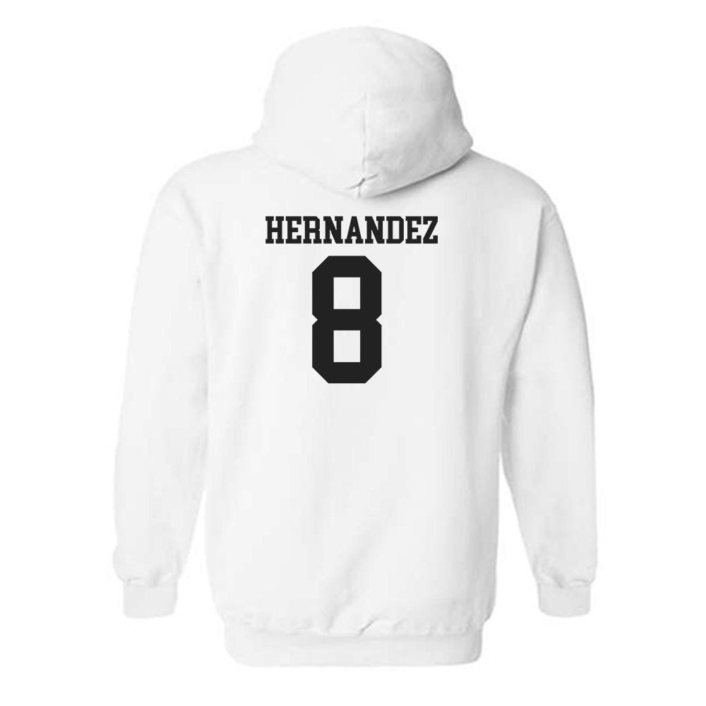 Wake Forest - NCAA Football : Carlos Hernandez - Classic Shersey Hooded Sweatshirt-1