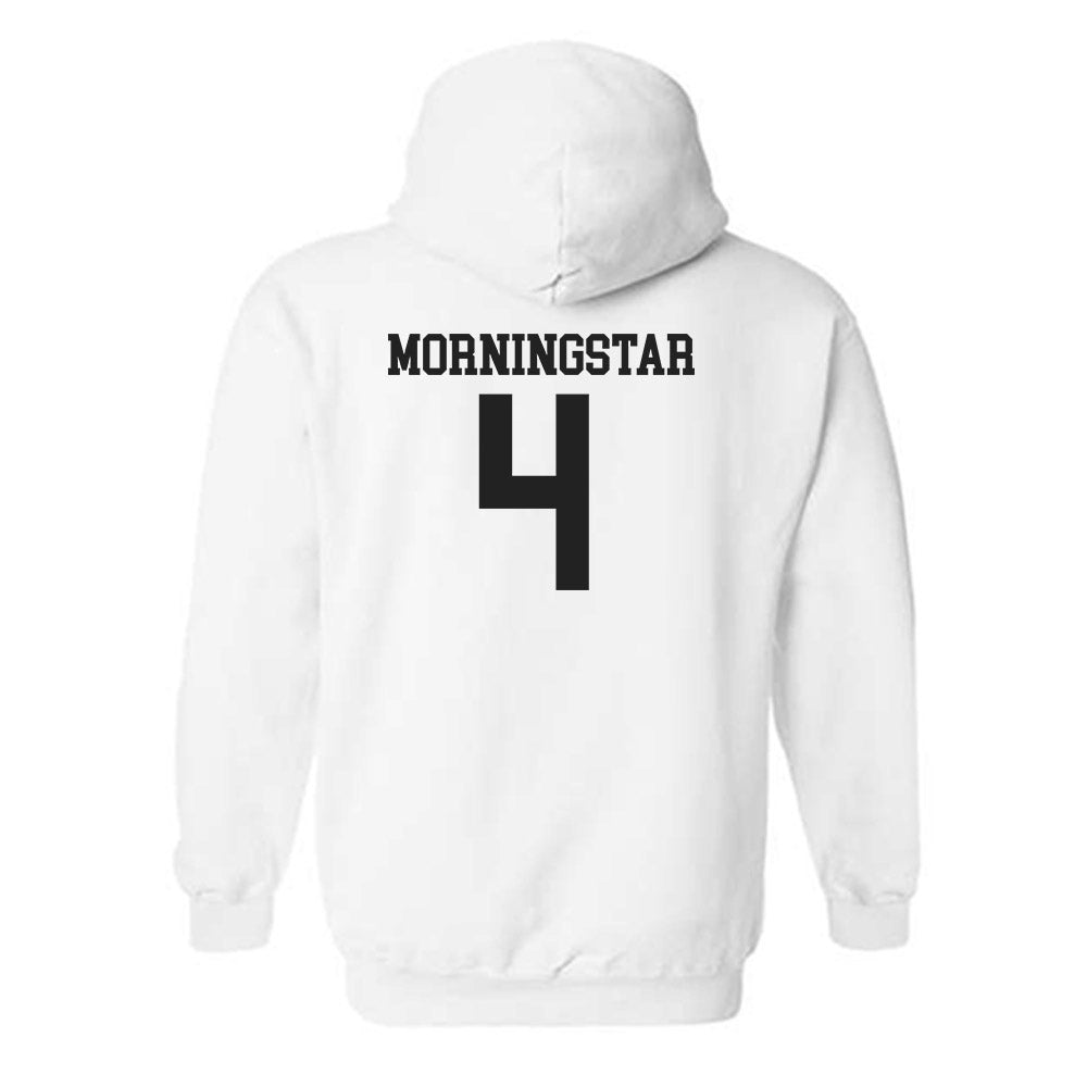Wake Forest - NCAA Baseball : Blake Morningstar - Classic Shersey Hooded Sweatshirt-1