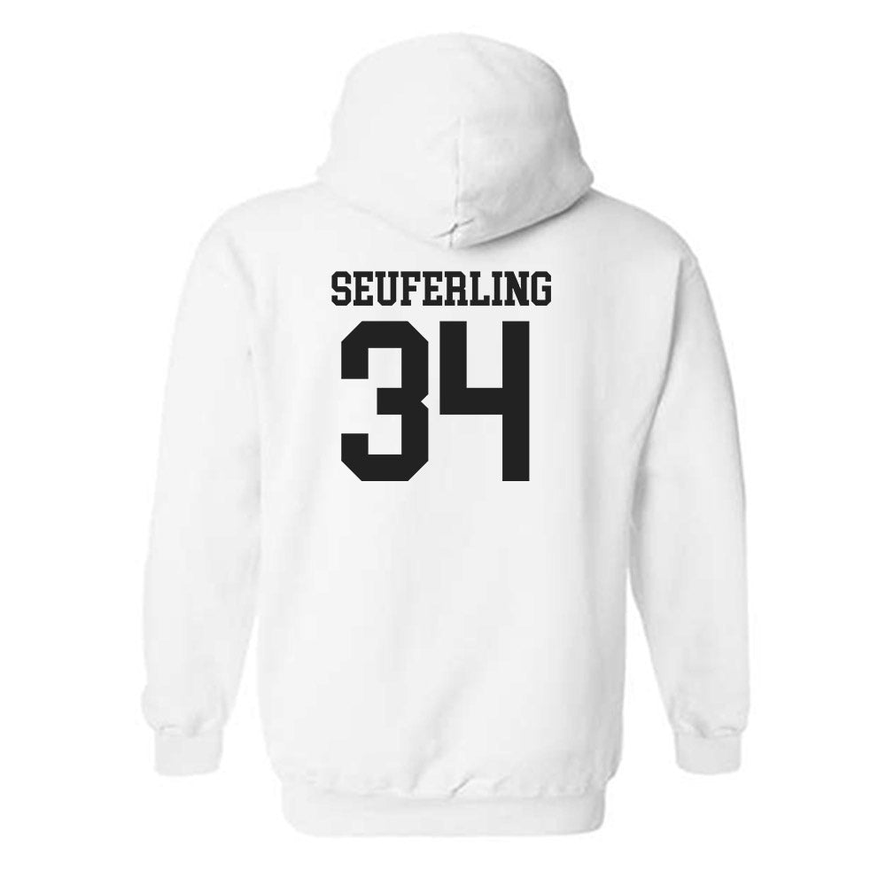 Wake Forest - NCAA Baseball : Grayden Seuferling - Classic Shersey Hooded Sweatshirt-1