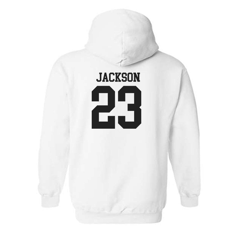 Wake Forest - NCAA Football : Zeek Jackson - Classic Shersey Hooded Sweatshirt-1
