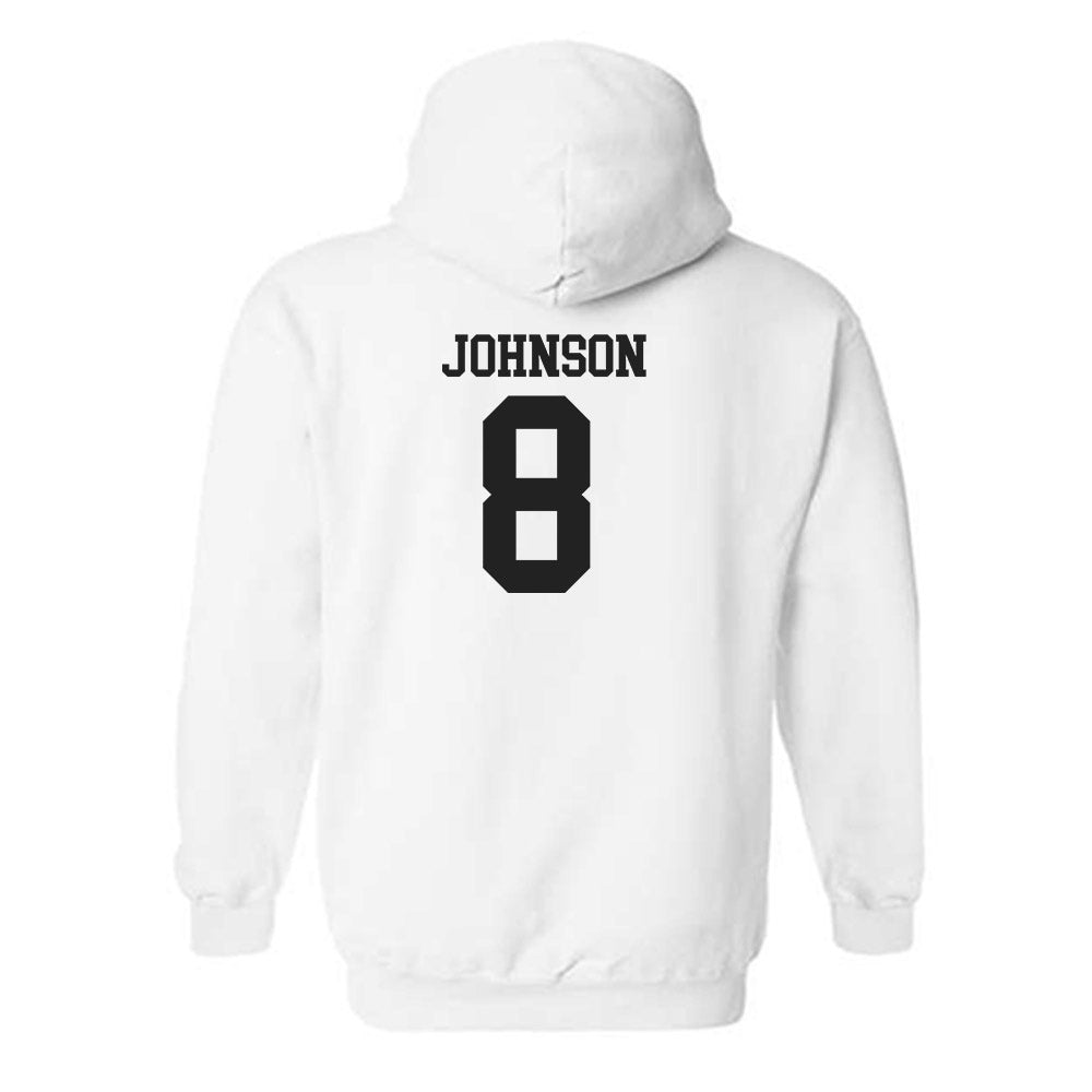 Wake Forest - NCAA Football : Braylon Johnson - Classic Shersey Hooded Sweatshirt-1