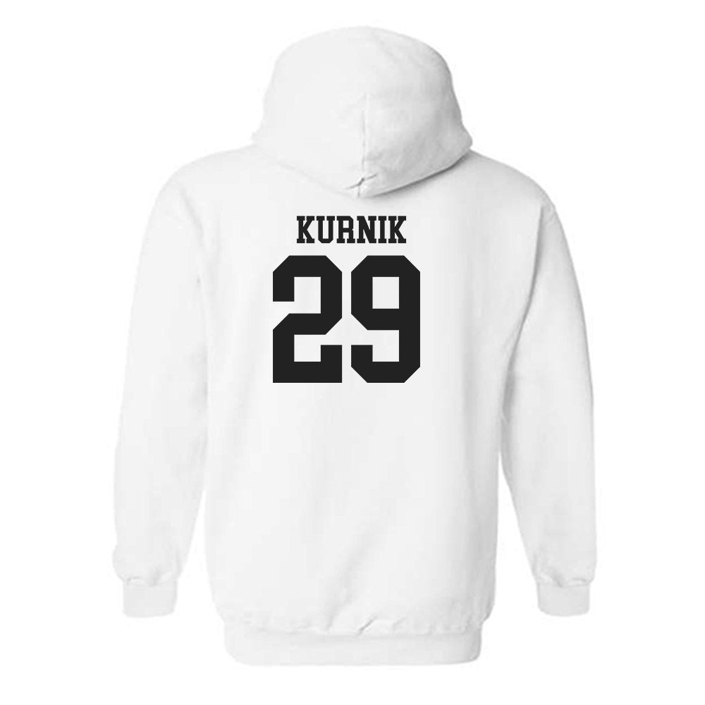 Wake Forest - NCAA Men's Soccer : Oliver Kurnik - Classic Shersey Hooded Sweatshirt-1
