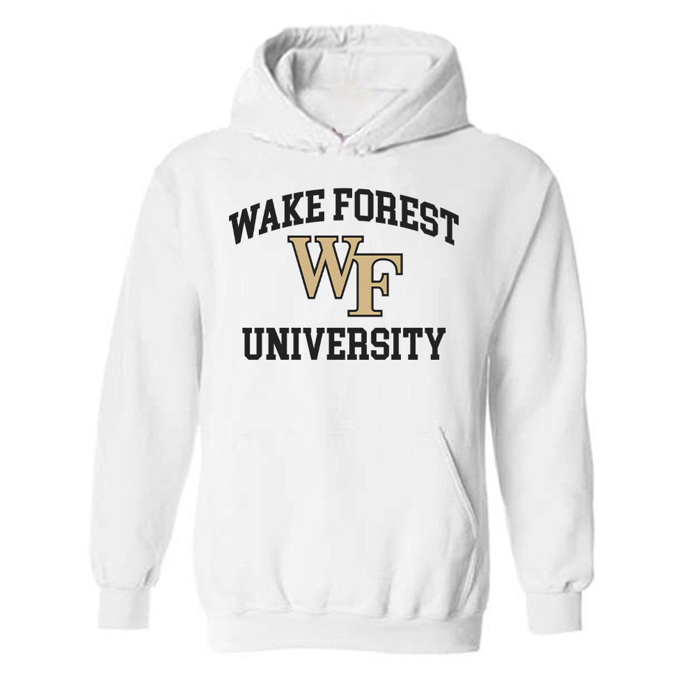 Wake Forest - NCAA Men's Soccer : John Di Stefano - Classic Shersey Hooded Sweatshirt-0