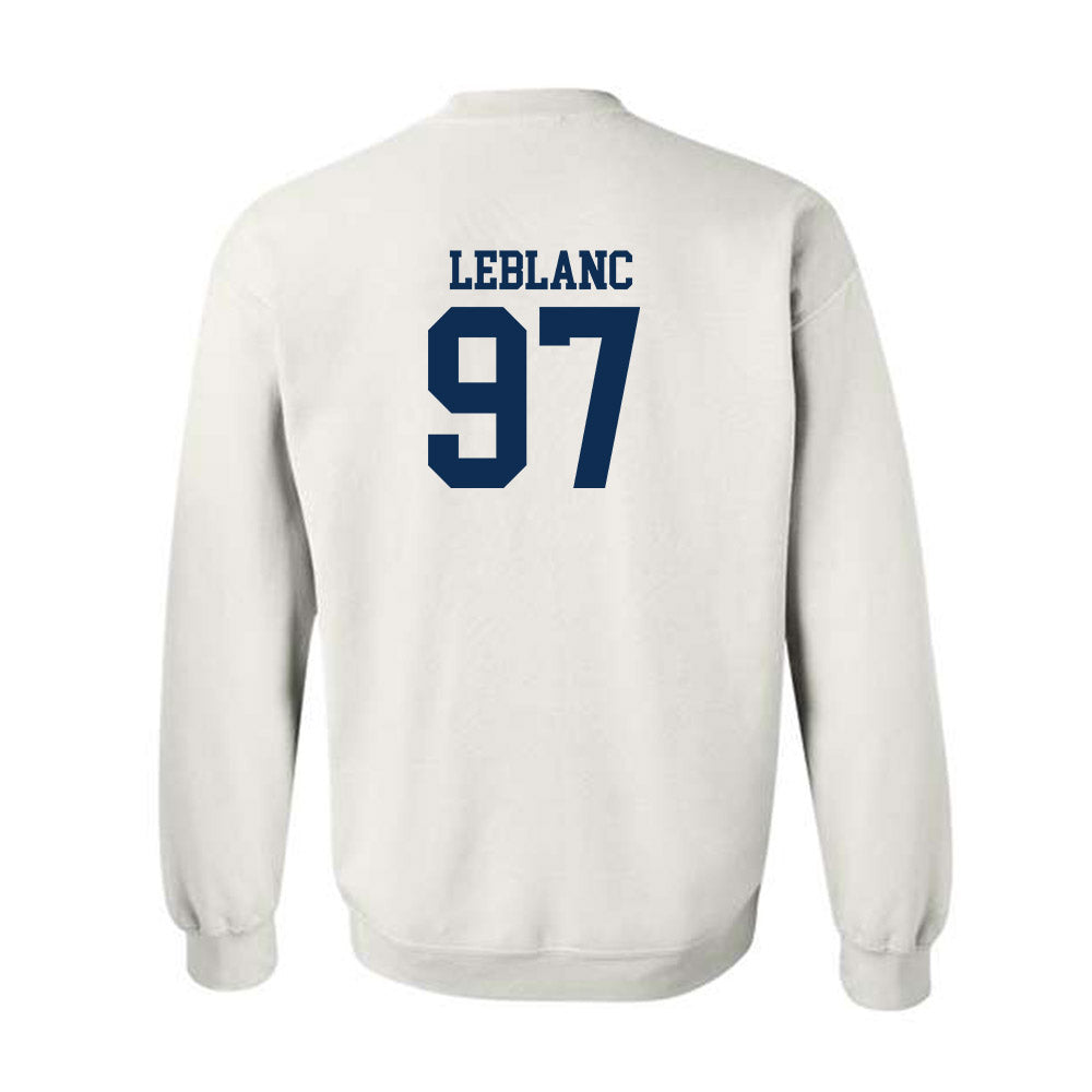 West Virginia - NCAA Football : Will LeBlanc - Classic Shersey Crewneck Sweatshirt-1