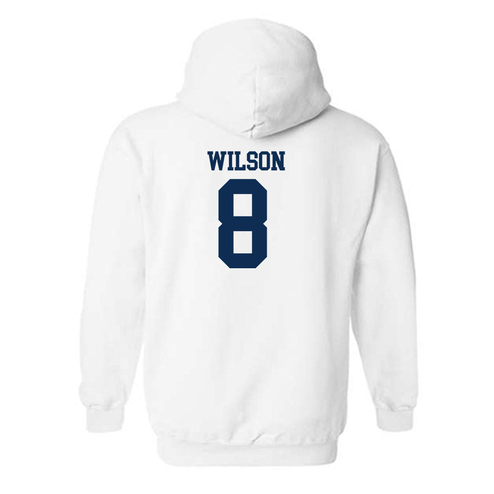 West Virginia - NCAA Football : Kamari Wilson - Classic Shersey Hooded Sweatshirt-1