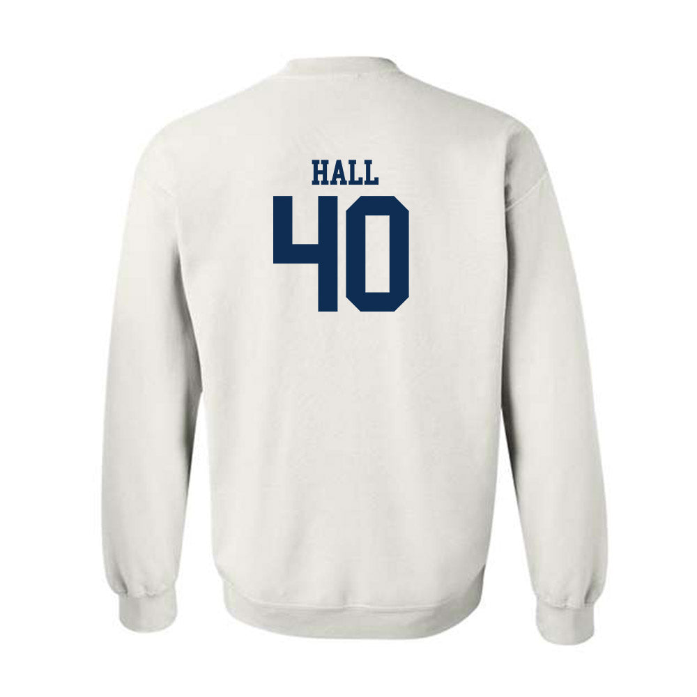 West Virginia - NCAA Football : Jason Hall - Classic Shersey Crewneck Sweatshirt-1