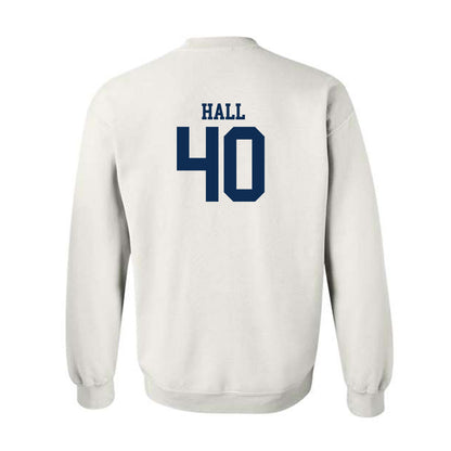 West Virginia - NCAA Football : Jason Hall - Classic Shersey Crewneck Sweatshirt-1