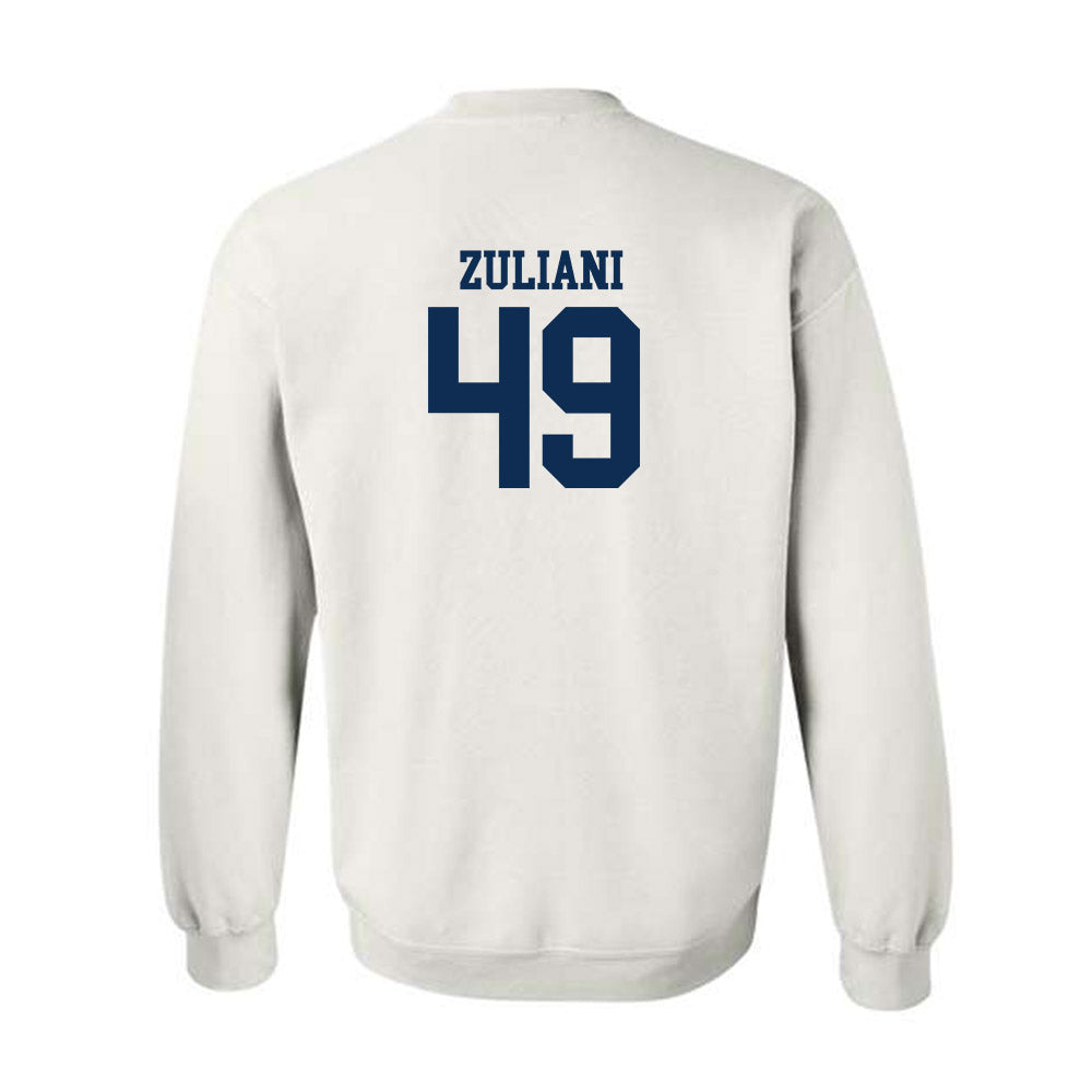 West Virginia - NCAA Football : Carter Zuliani - Classic Shersey Crewneck Sweatshirt-1