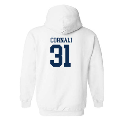 West Virginia - NCAA Football : Shane Cornali - Classic Shersey Hooded Sweatshirt-1