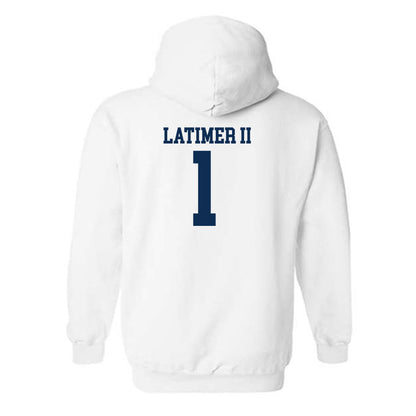 West Virginia - NCAA Football : Geimere Latimer II - Classic Shersey Hooded Sweatshirt-1