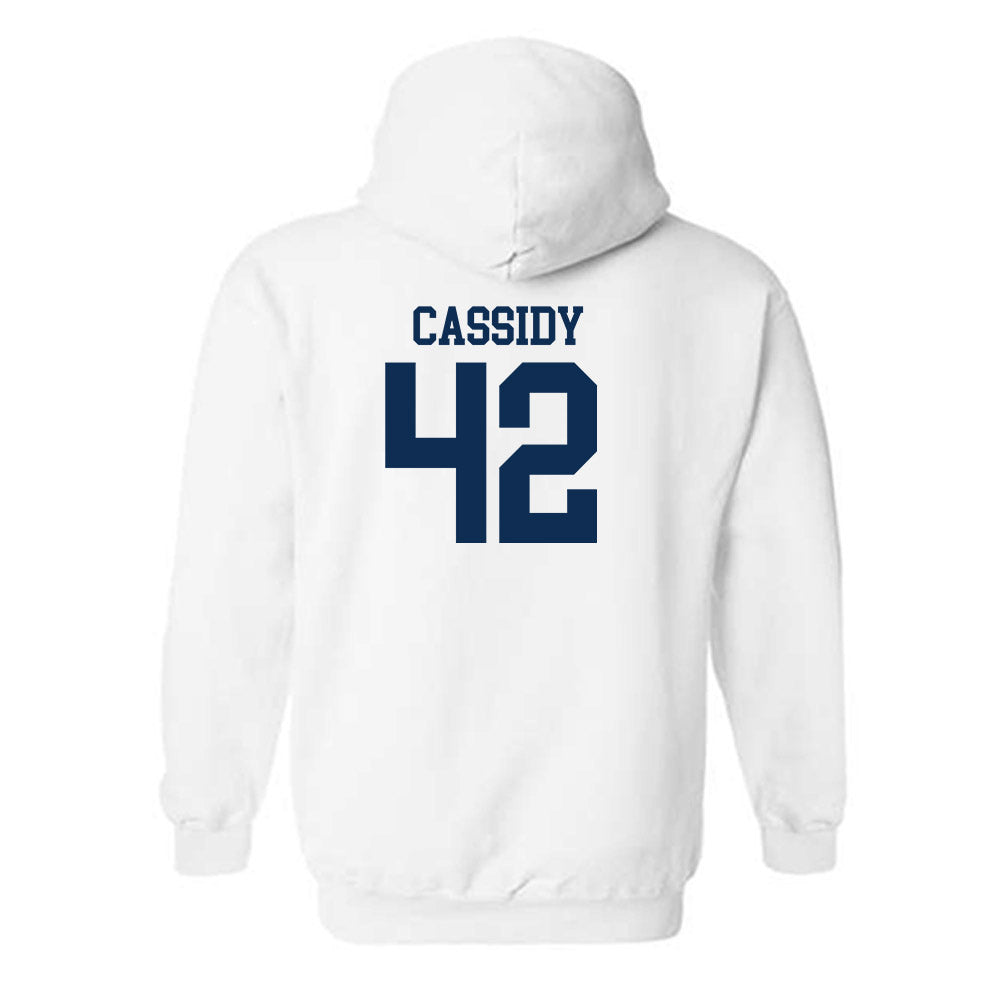 West Virginia - NCAA Football : Jack Cassidy - Classic Shersey Hooded Sweatshirt-1