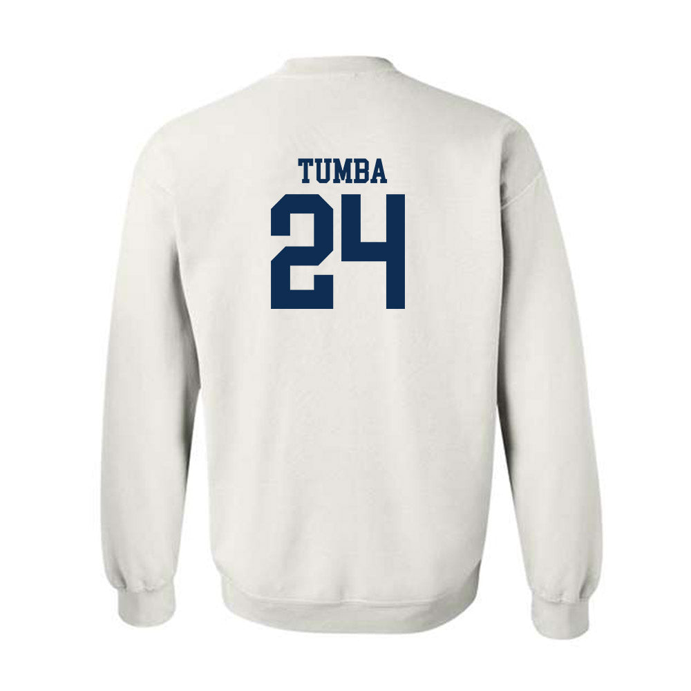 West Virginia - NCAA Women's Basketball : Divine Tumba - Classic Shersey Crewneck Sweatshirt-1