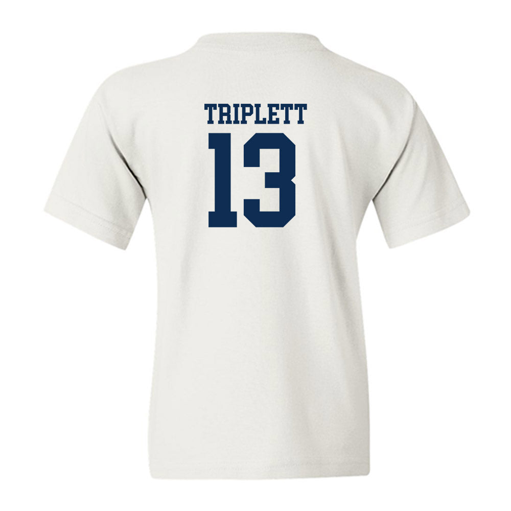 West Virginia - NCAA Football : Kedrick Triplett - Classic Shersey Youth T-Shirt-1