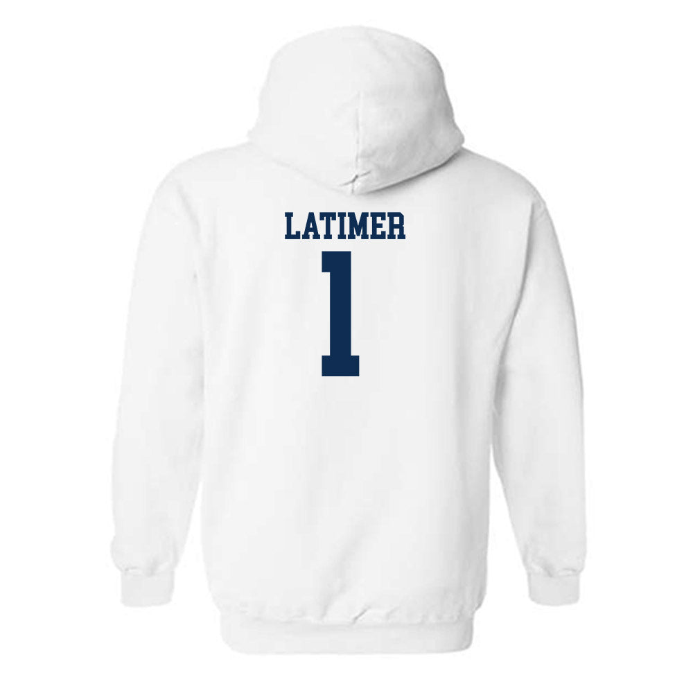 West Virginia - NCAA Football : Amari Latimer - Classic Shersey Hooded Sweatshirt-1