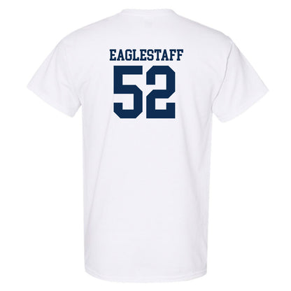 West Virginia - NCAA Men's Basketball : Treysen Eaglestaff - Classic Shersey T-Shirt-1