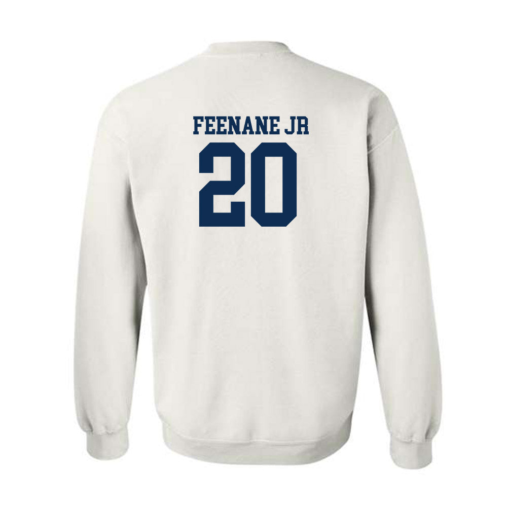 West Virginia - NCAA Men's Basketball : Michael Feenane Jr - Classic Shersey Crewneck Sweatshirt-1