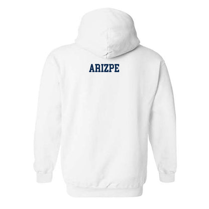 West Virginia - NCAA Men's Swimming & Diving : Rafael Arizpe - Classic Shersey Hooded Sweatshirt-1