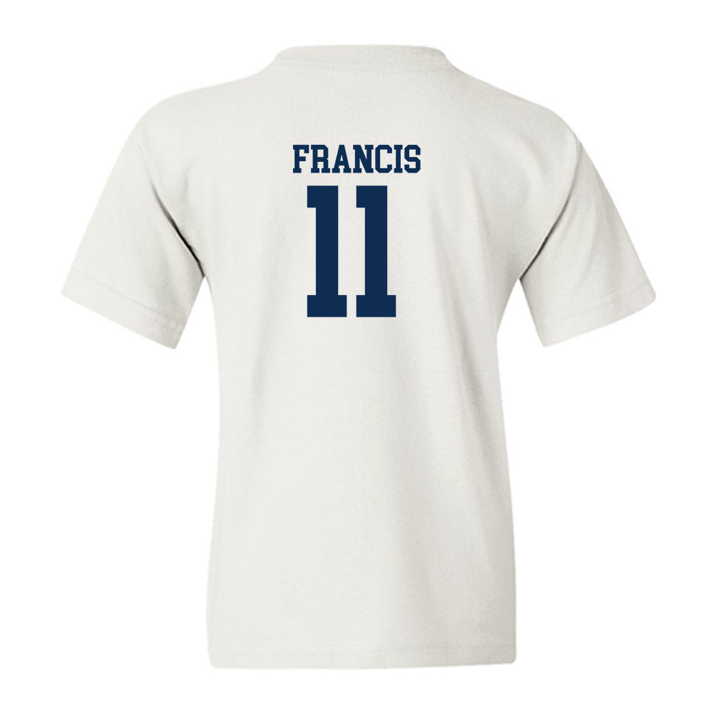 West Virginia - NCAA Football : TaRon Francis - Classic Shersey Youth T-Shirt-1