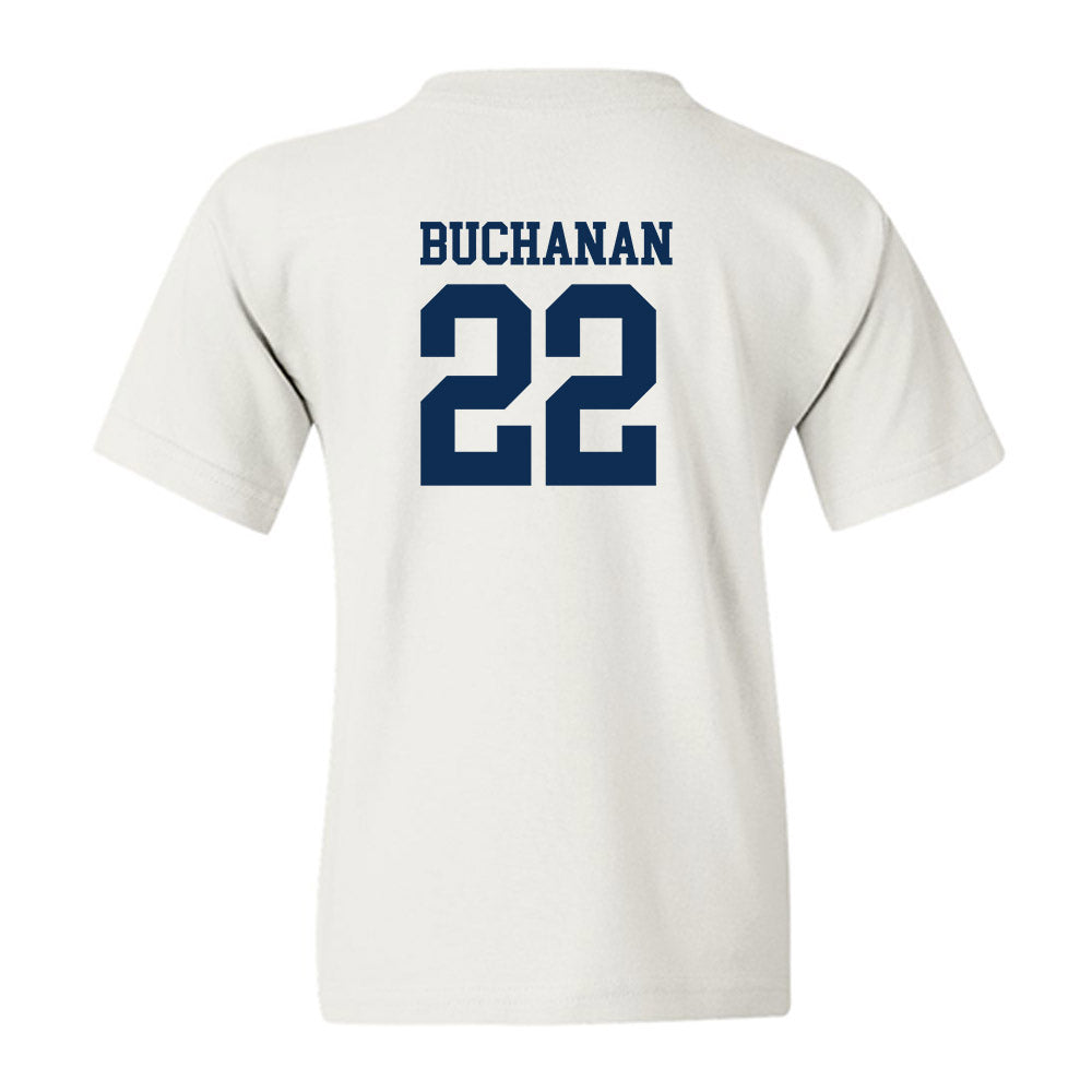 West Virginia - NCAA Men's Basketball : Javan Buchanan - Classic Shersey Youth T-Shirt-1