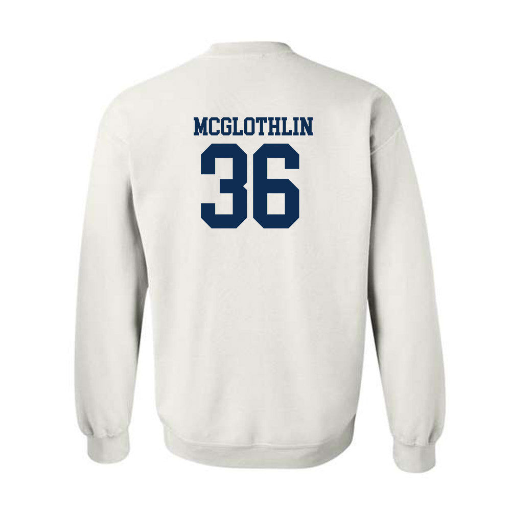 West Virginia - NCAA Football : Trey Mcglothlin - Classic Shersey Crewneck Sweatshirt-1