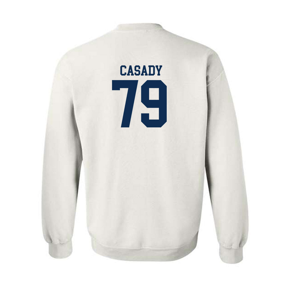 West Virginia - NCAA Football : Carsten Casady - Classic Shersey Crewneck Sweatshirt-1