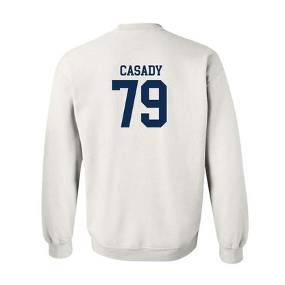 West Virginia - NCAA Football : Carsten Casady - Classic Shersey Crewneck Sweatshirt-1