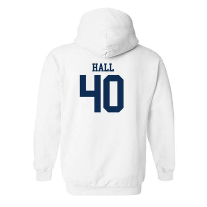 West Virginia - NCAA Football : Jason Hall - Classic Shersey Hooded Sweatshirt-1