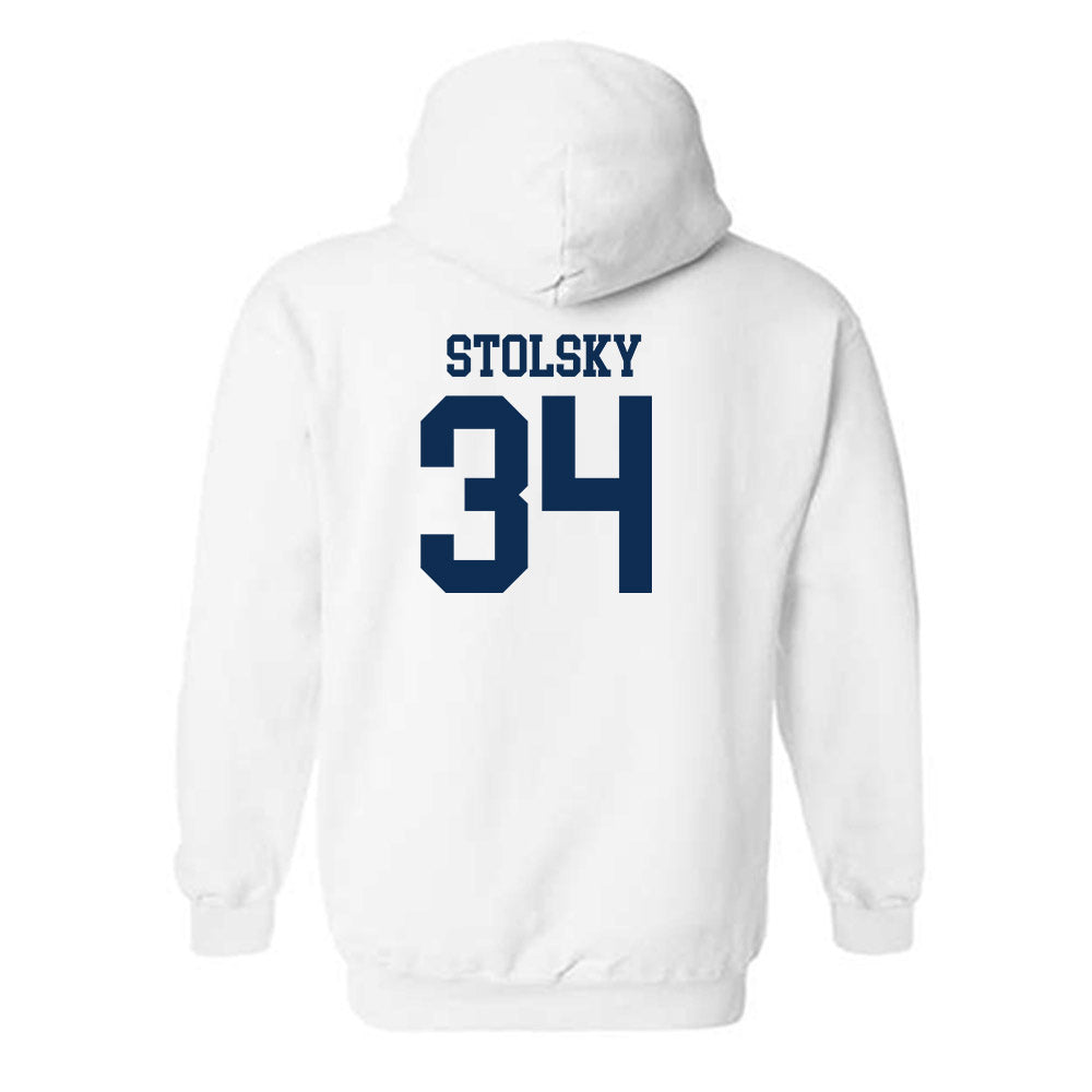 West Virginia - NCAA Football : Tyler Stolsky - Classic Shersey Hooded Sweatshirt-1