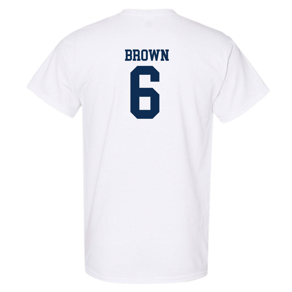 West Virginia - NCAA Football : Max Brown - Classic Shersey T-Shirt-1