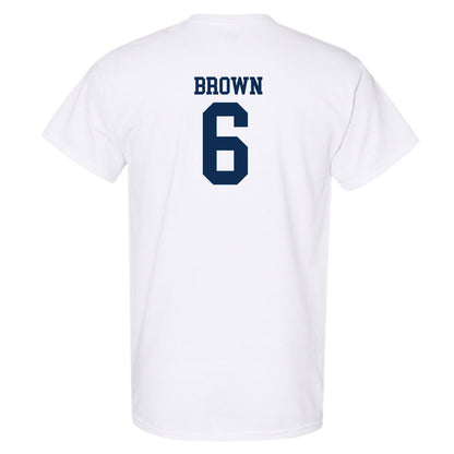 West Virginia - NCAA Football : Max Brown - Classic Shersey T-Shirt-1