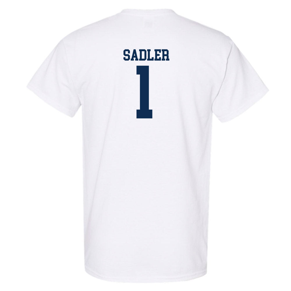 West Virginia - NCAA Men's Basketball : Miles Sadler - Classic Shersey T-Shirt-1